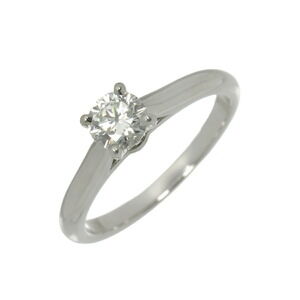 CARTIER Silver Diamond Ring